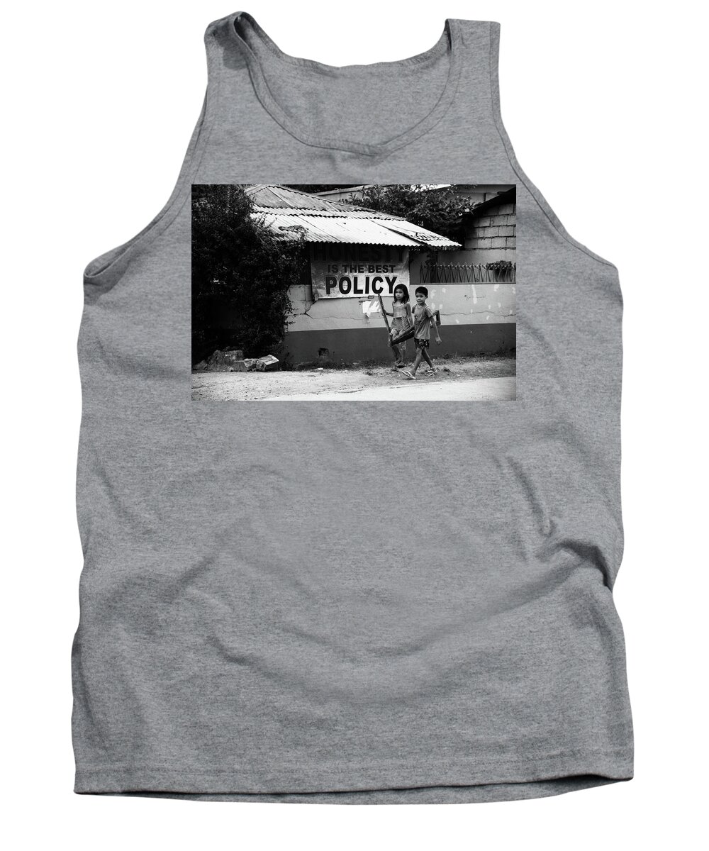 Mati Tank Top featuring the photograph Double Stooopid by Jez C Self