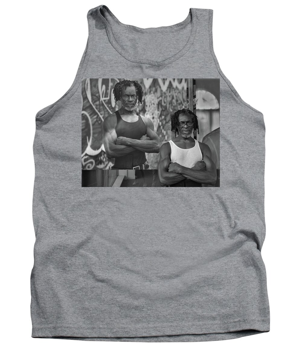 Charleston Tank Top featuring the photograph Double Vision by Patricia Schaefer