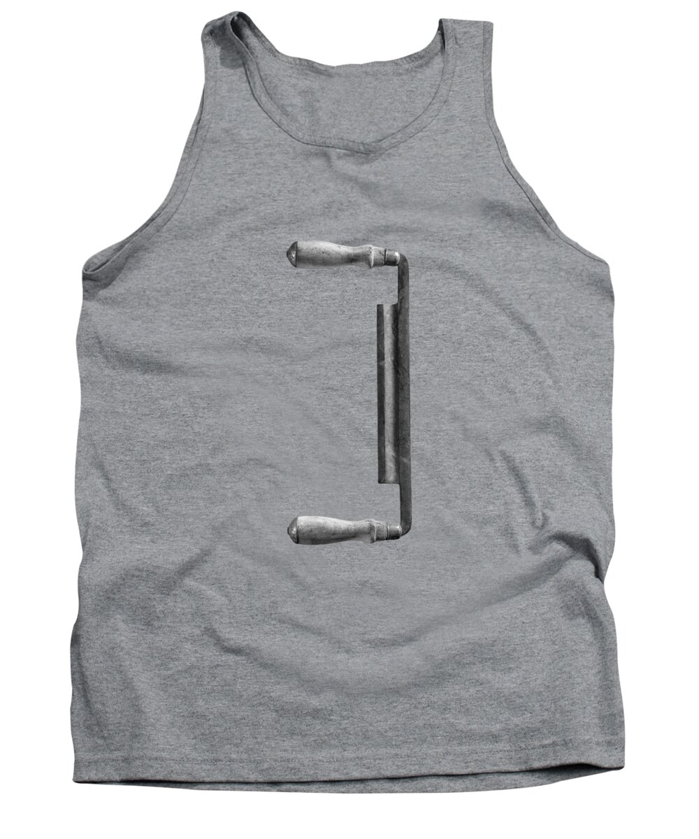 Black Tank Top featuring the photograph Draw Knife by YoPedro