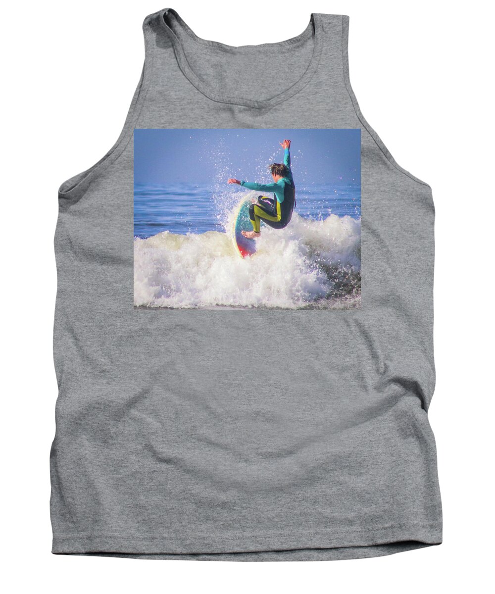 Drop In Tank Top featuring the photograph Drop in by Dr Janine Williams