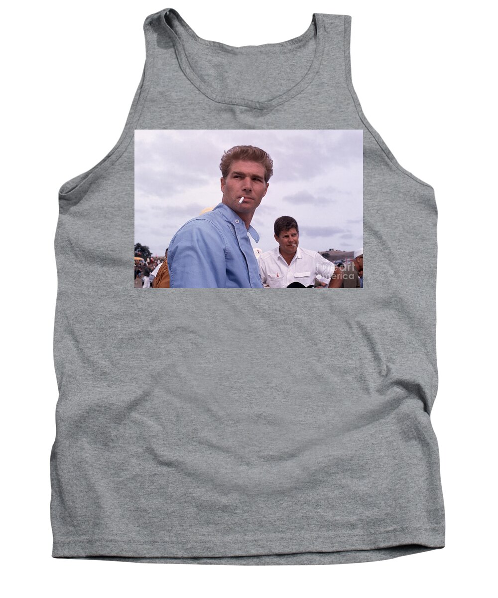 Jim Hall Tank Top featuring the photograph Early Jim Hall by Robert K Blaisdell