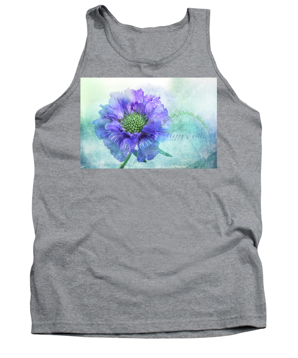 Photography Tank Top featuring the digital art Easter Greeting 3 by Terry Davis