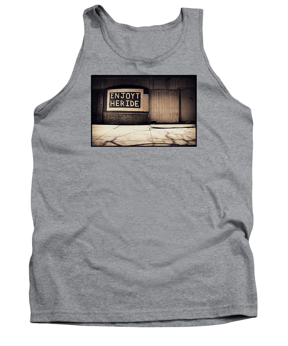 Baltimore Tank Top featuring the photograph Enjoy The Ride by Jen Whalen