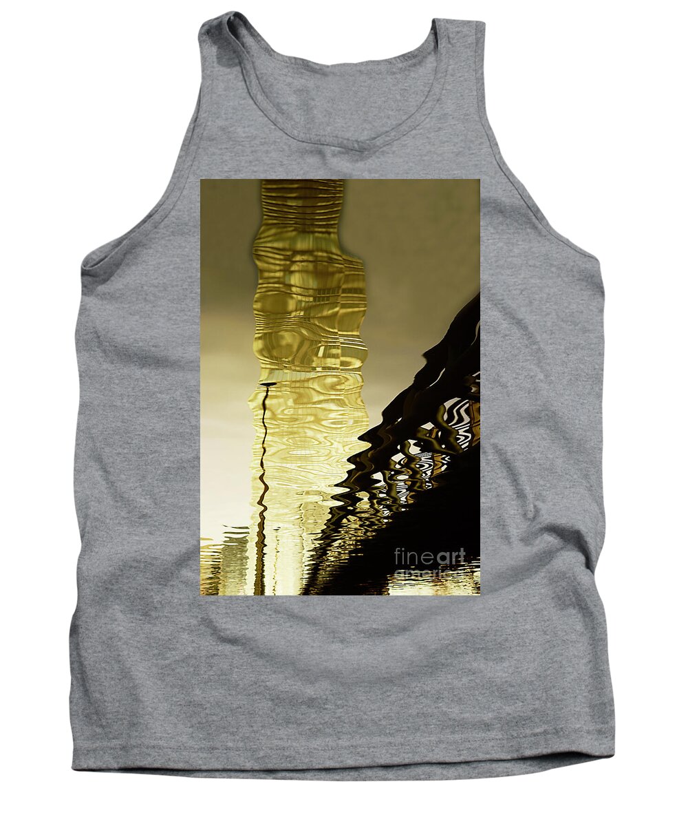 Abstract Tank Top featuring the photograph Ephemeralness. by Alexander Vinogradov