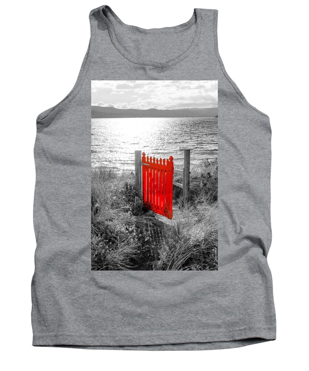 Red Gate Cottage Tank Top featuring the photograph Eternity by Anthony Davey