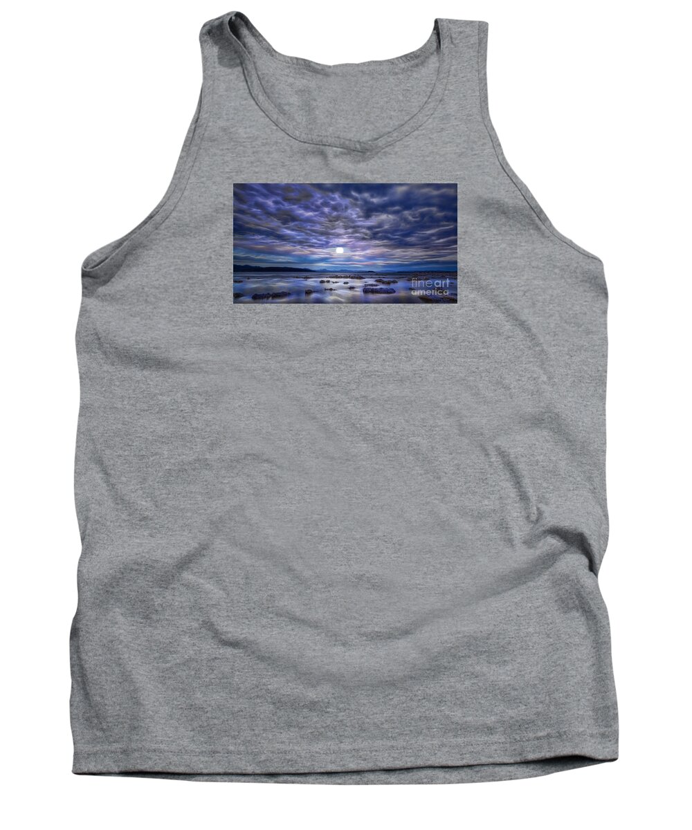 Artistic Tank Top featuring the photograph EYE in the SKY by Alice Cahill