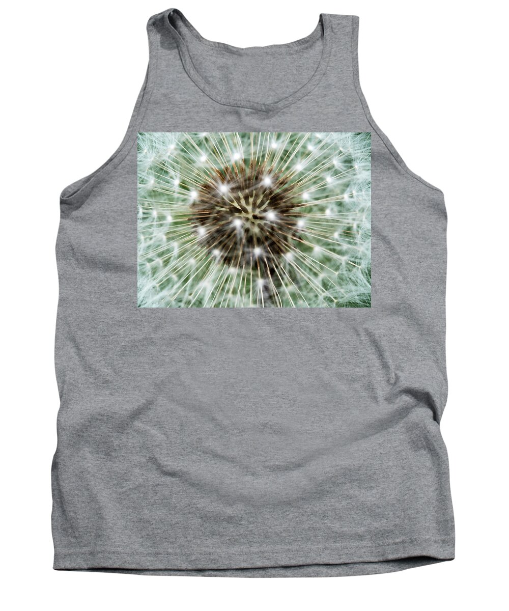 Dandelion Tank Top featuring the photograph Fairy Central by Nick Bywater