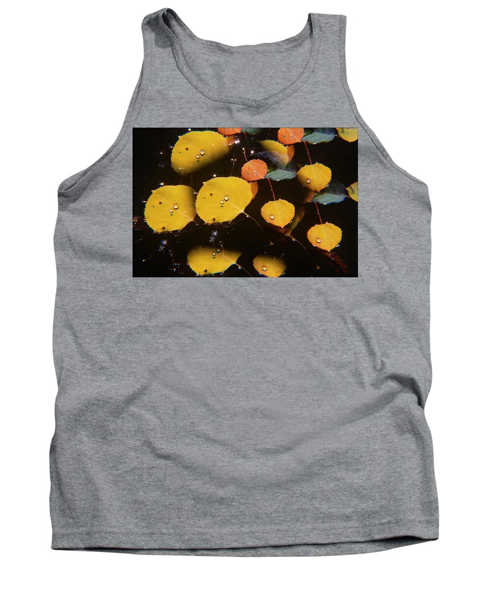 Original Art Tank Top featuring the photograph Fall Collage by Jerry McElroy