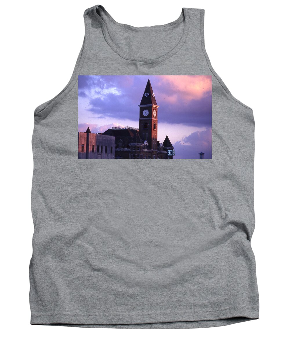  Tank Top featuring the photograph Fayetteville Courthouse by Curtis J Neeley Jr