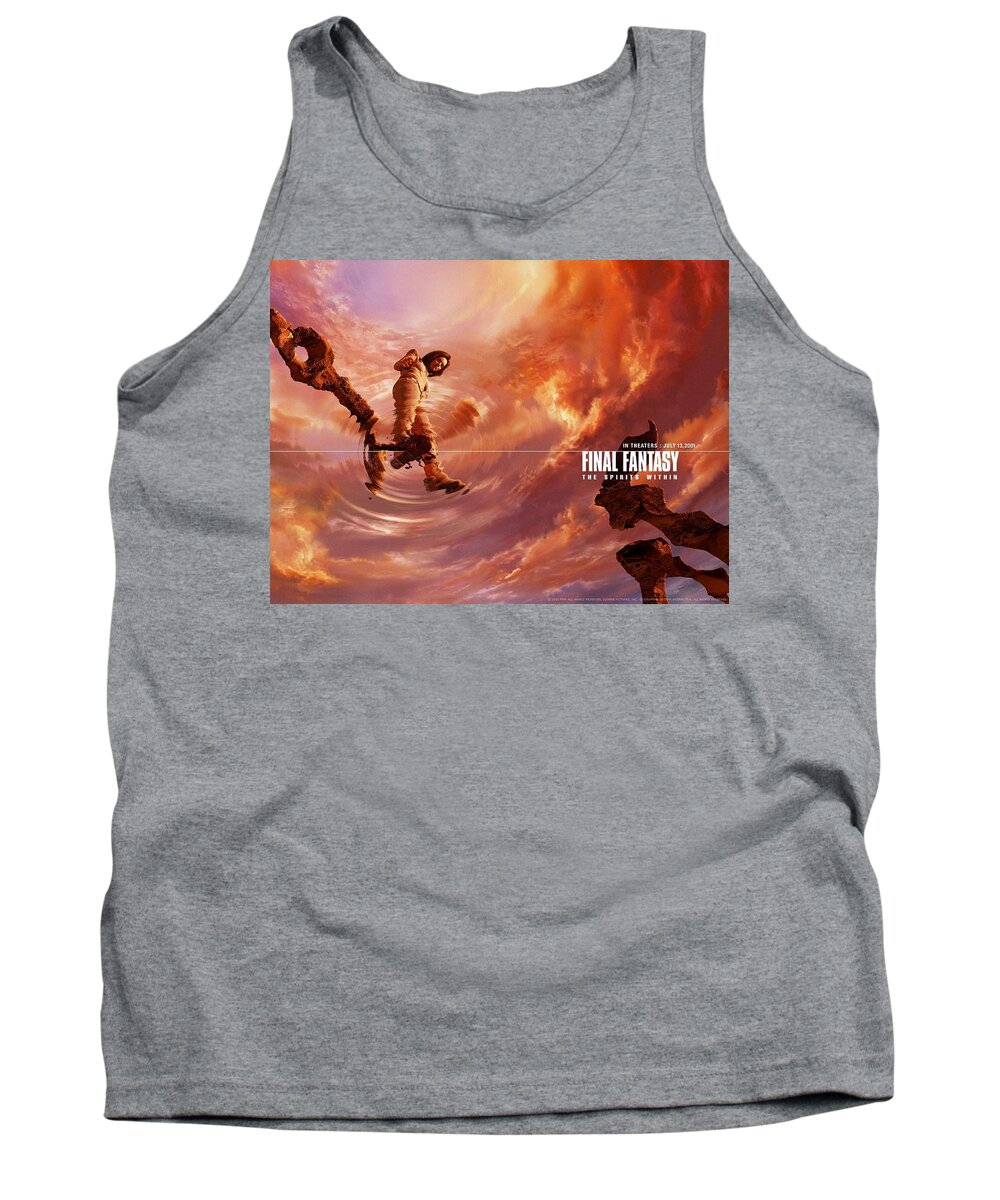 Final Fantasy The Spirits Within Tank Top featuring the digital art Final Fantasy The Spirits Within by Super Lovely