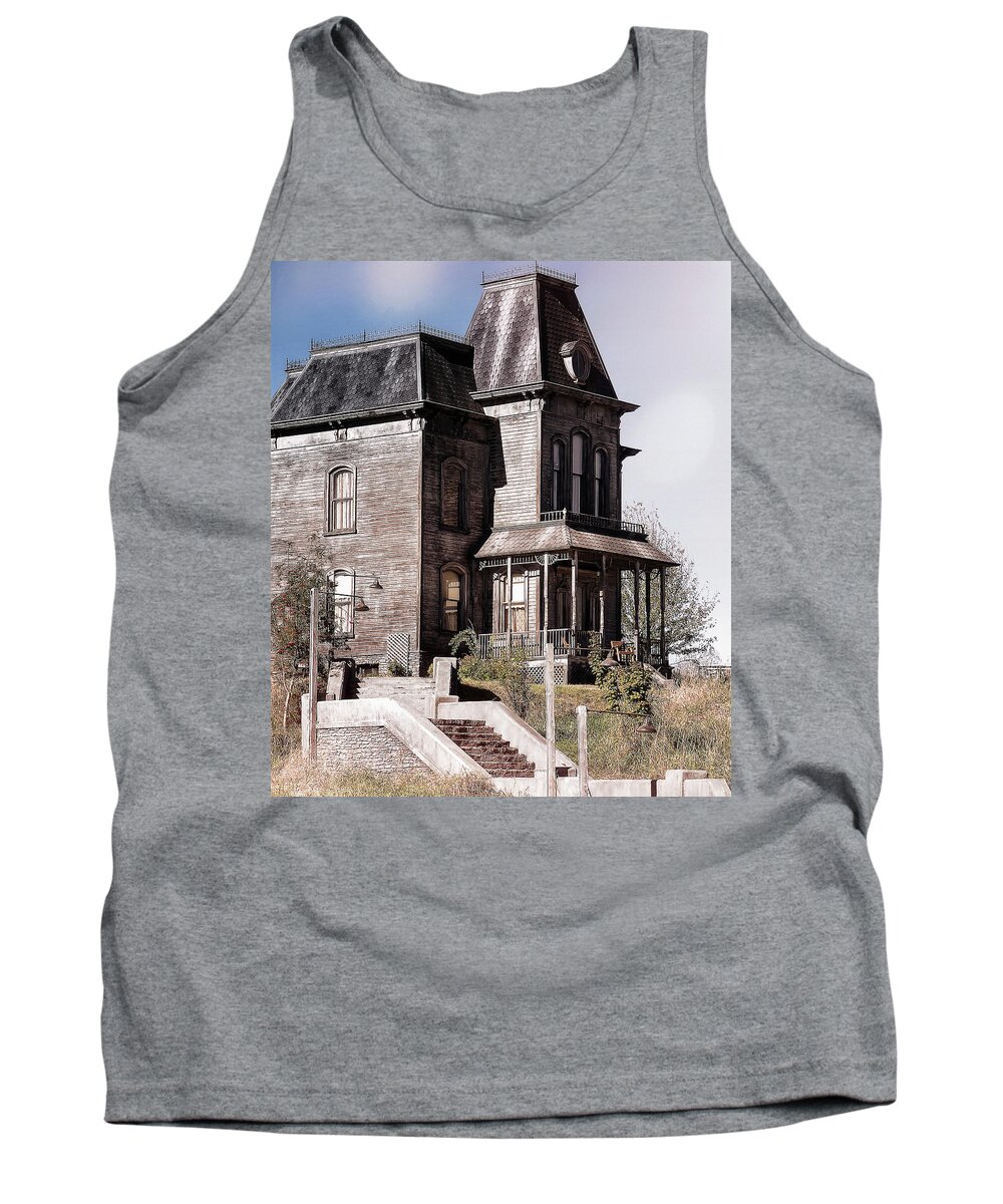 Bates Motel Tank Top featuring the photograph Finding Norman by Leslie Montgomery