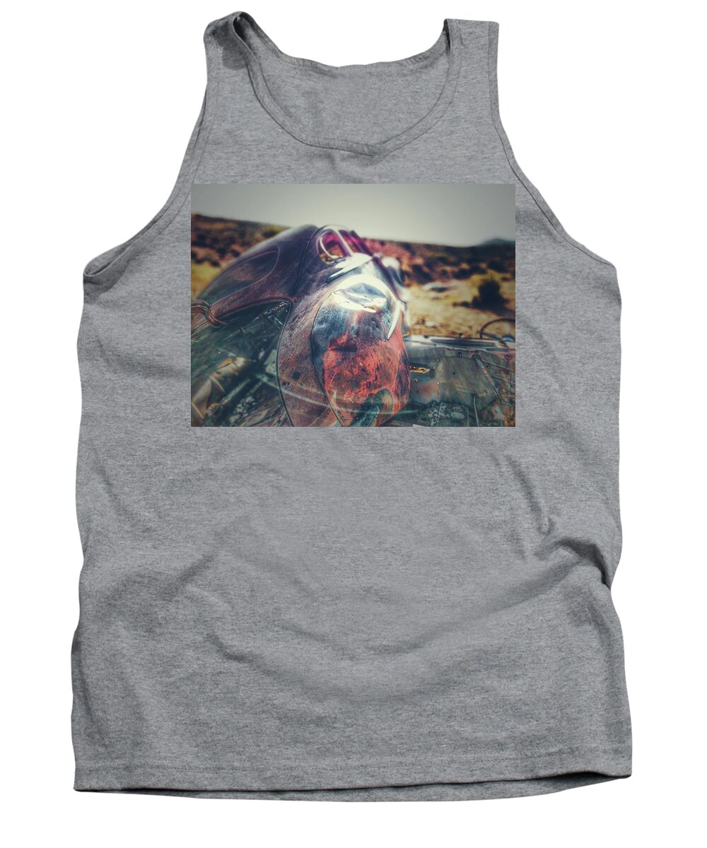 Antique Tank Top featuring the photograph Finish Line by Mark Ross