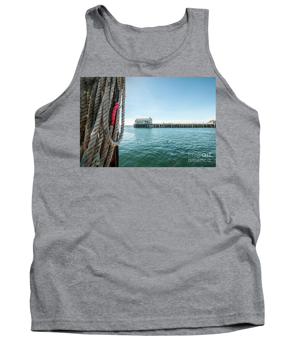 Provincetown Tank Top featuring the photograph Fisherman's Wharf by Michael James