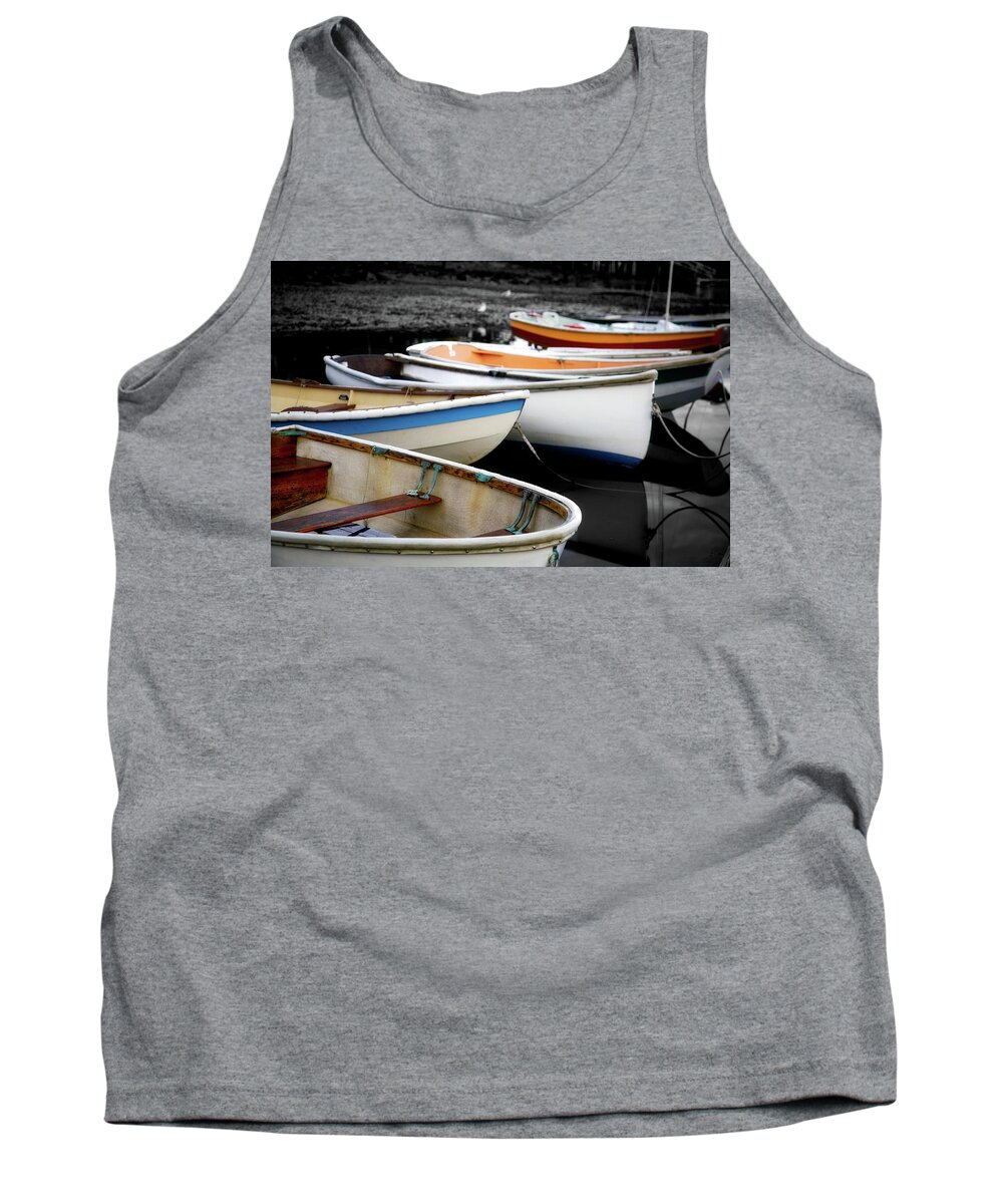 Maine Tank Top featuring the photograph Fishing Boats by Alberto Audisio