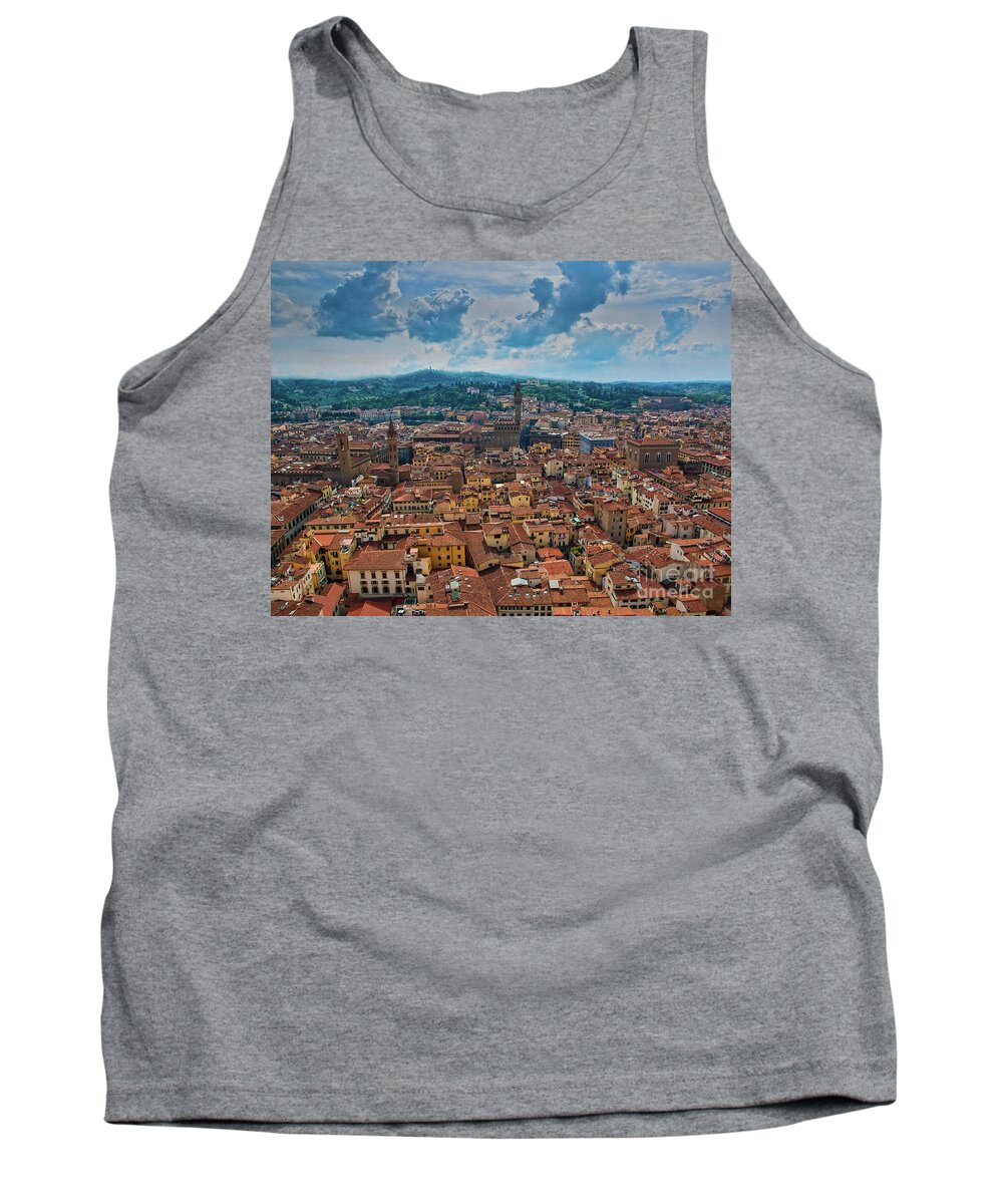 Florence Tank Top featuring the photograph Florence by Maria Rabinky