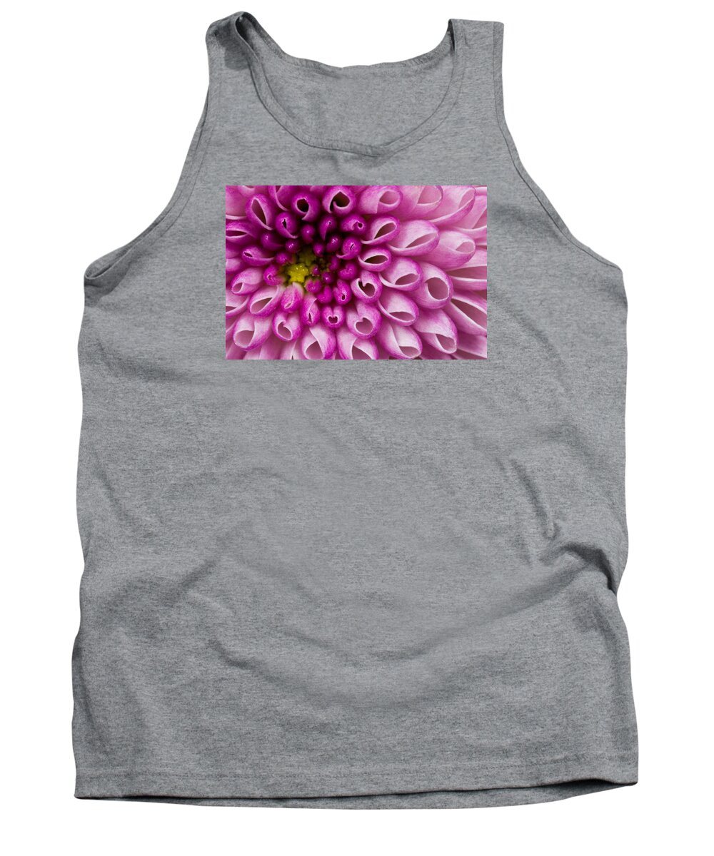Flower Purple Tank Top featuring the photograph Flower No. 4 by Andrew Giovinazzo