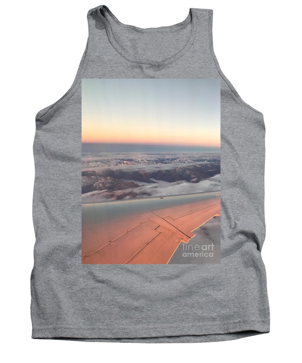 Plane Tank Top featuring the photograph Fly Away by Tiziana Maniezzo