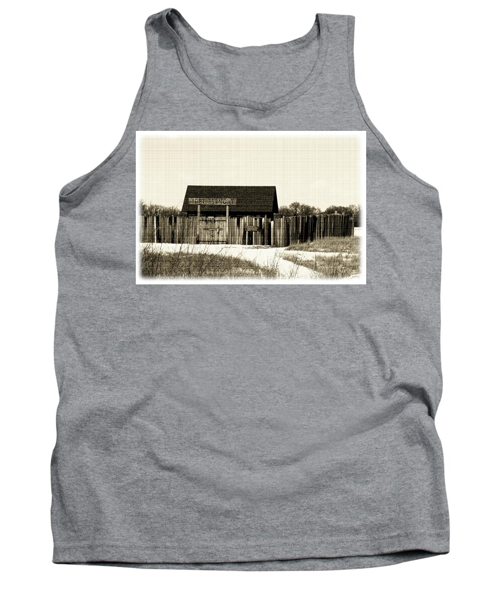Fort Belmont Tank Top featuring the photograph Fort Belmont by Gary Gunderson
