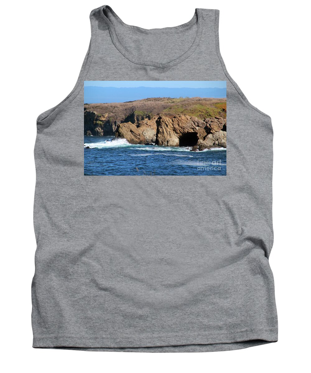 Fort Bragg Tank Top featuring the photograph Fort Bragg Mendocino County by Wernher Krutein