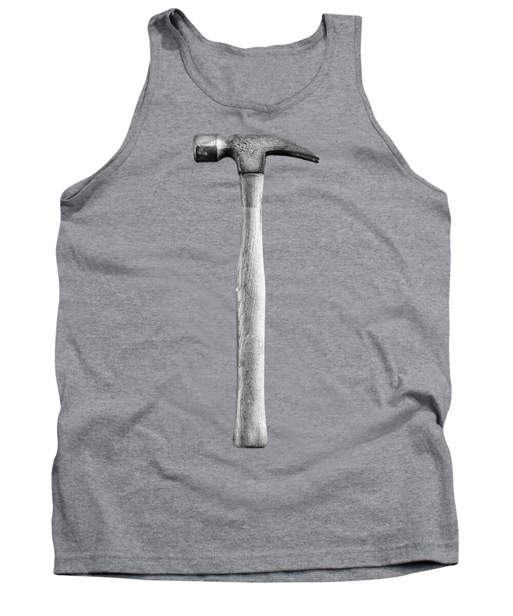 Art Tank Top featuring the photograph Framing Hammer L by YoPedro
