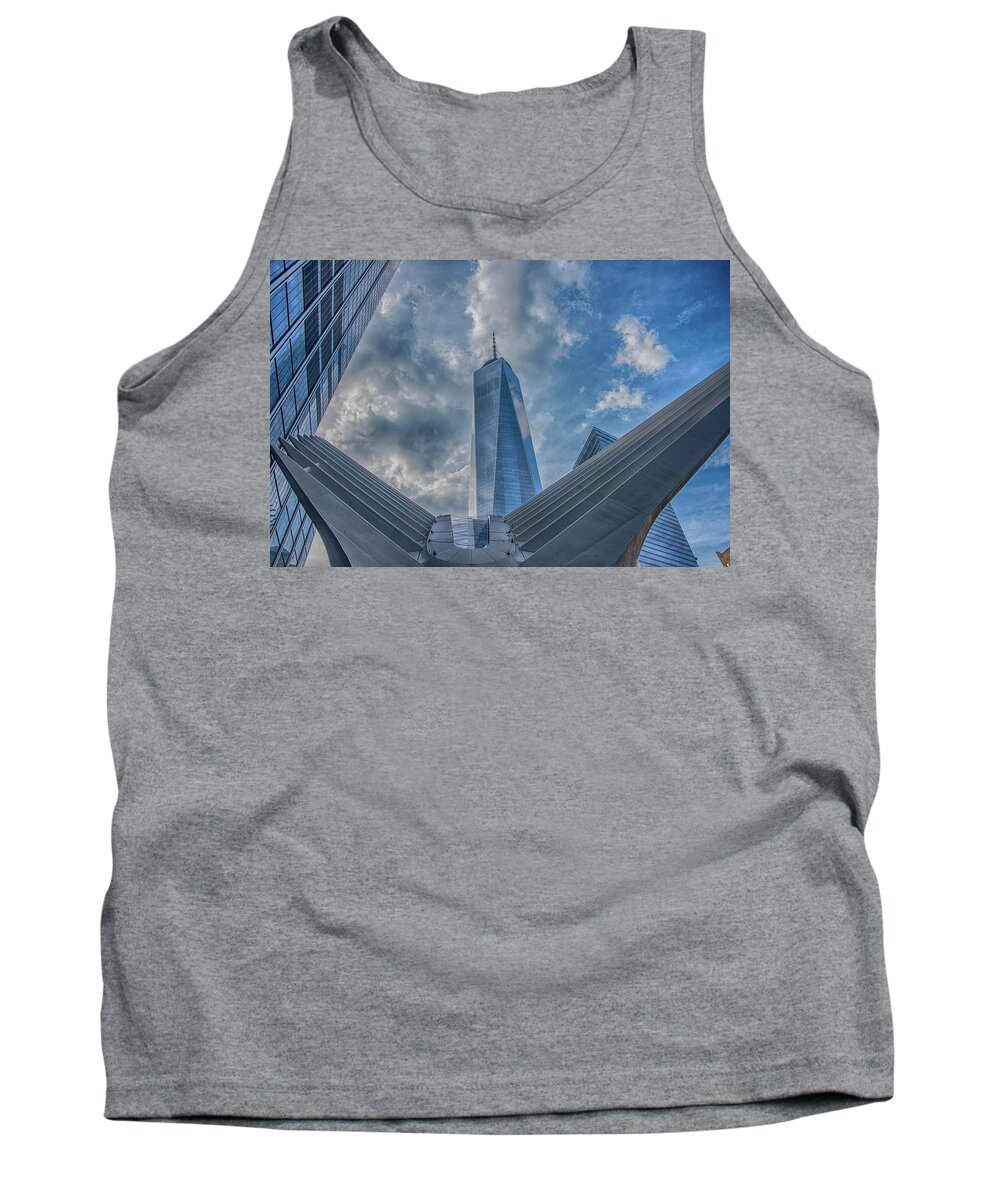  Tank Top featuring the photograph Freedom Tower by Alan Goldberg