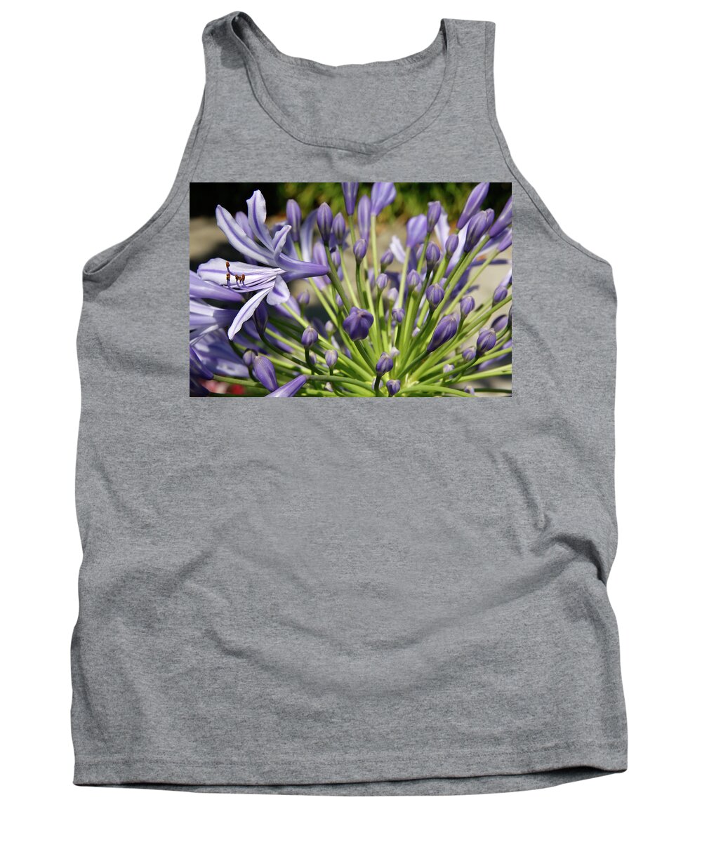 Flowers Tank Top featuring the photograph French Quarter Floral by KG Thienemann