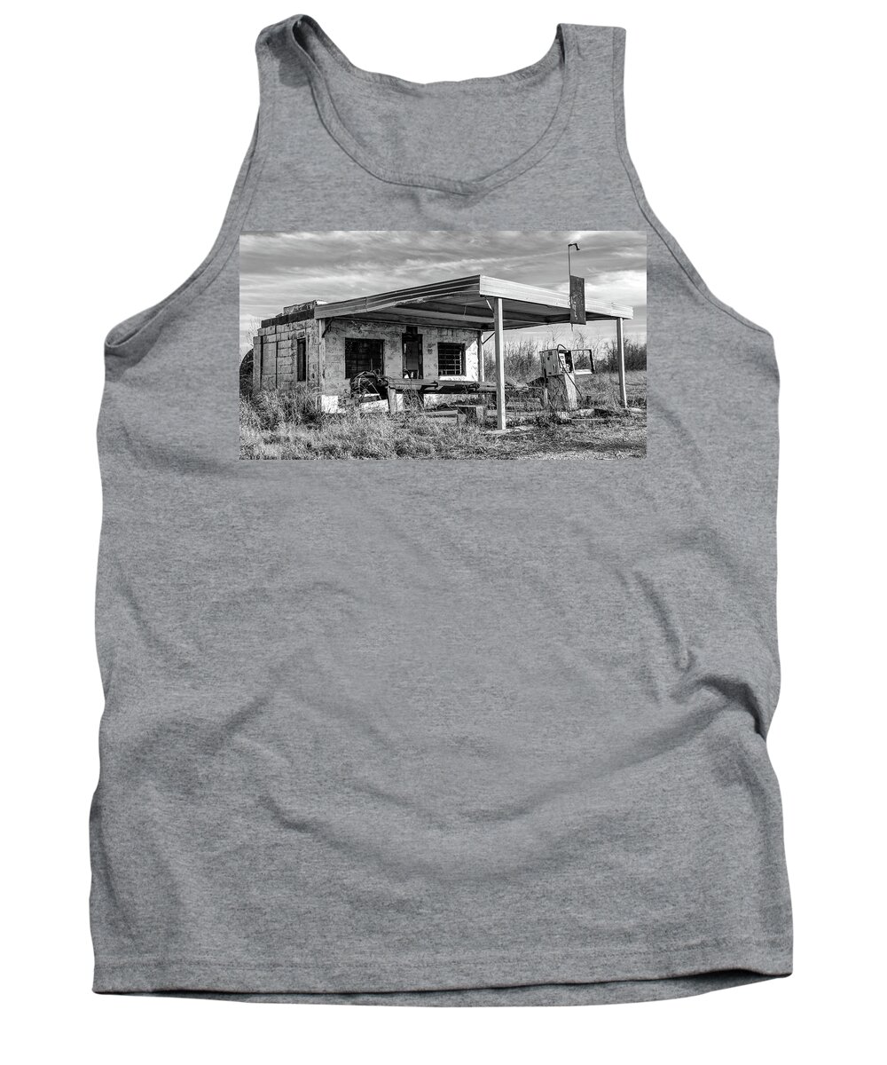 Abandoned Tank Top featuring the photograph Full Service by Holly Ross