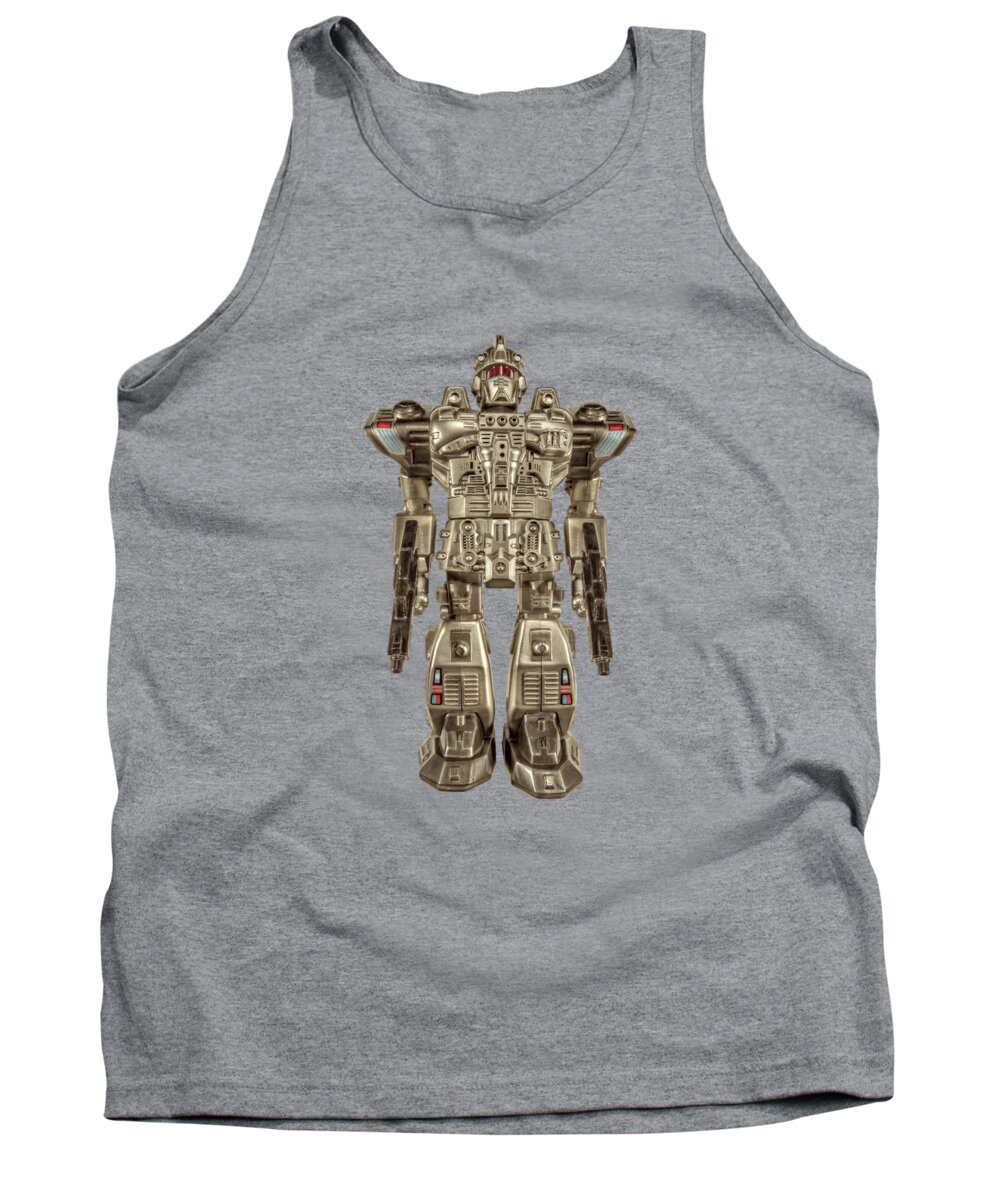 Classic Tank Top featuring the photograph Future Cop Robot by YoPedro