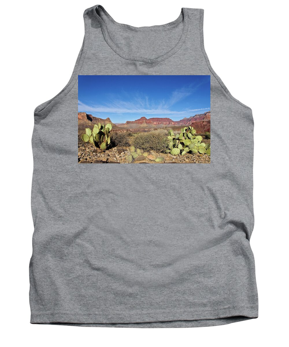 Grand Canyon Plateau Point Tank Top featuring the photograph Grand Canyon Plateau Point by Greg Smith
