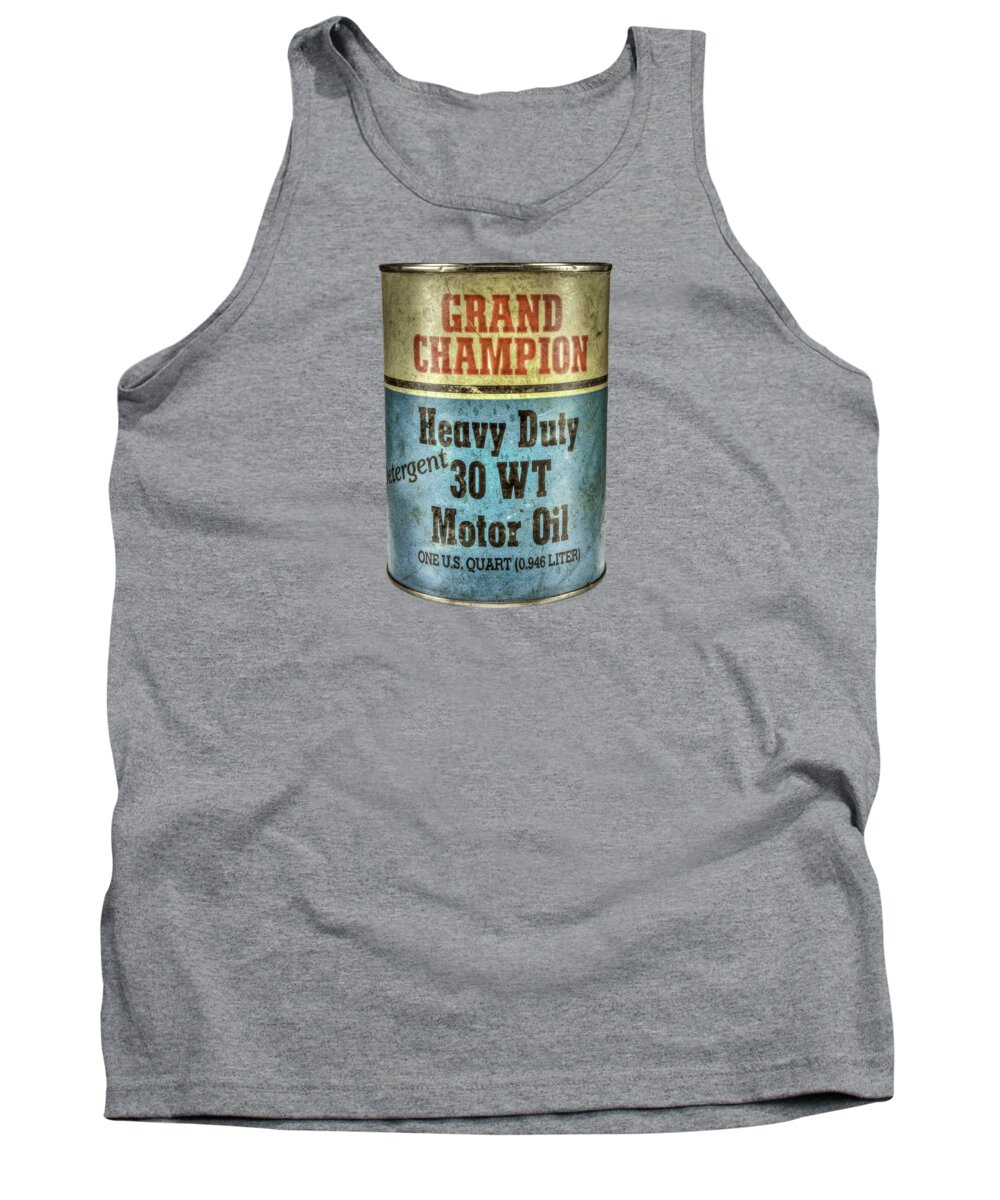 Automobile Art Tank Top featuring the photograph Grand Champion Motor Oil by YoPedro