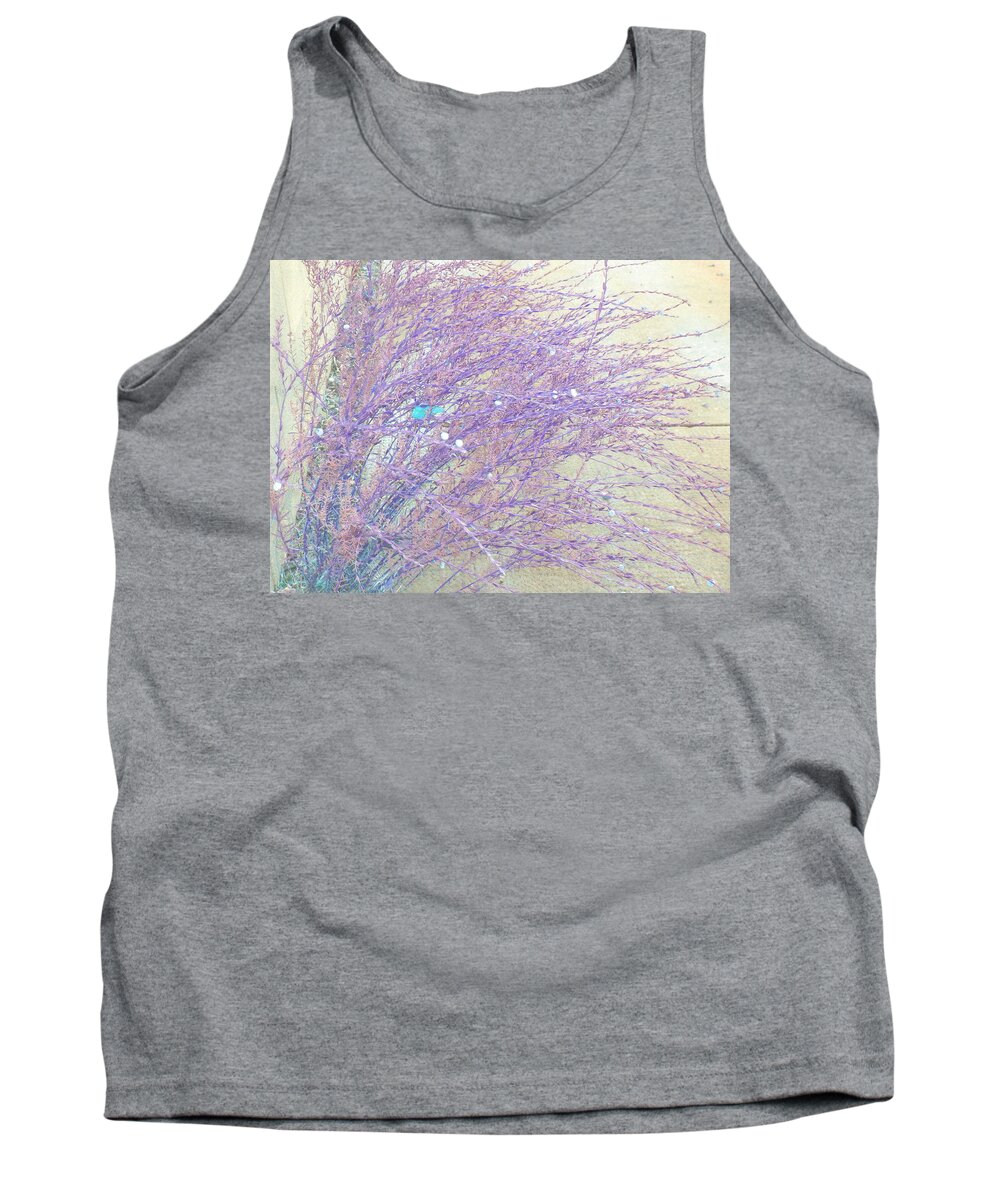Abstract Tank Top featuring the photograph Grasses toward the Sun by Lenore Senior
