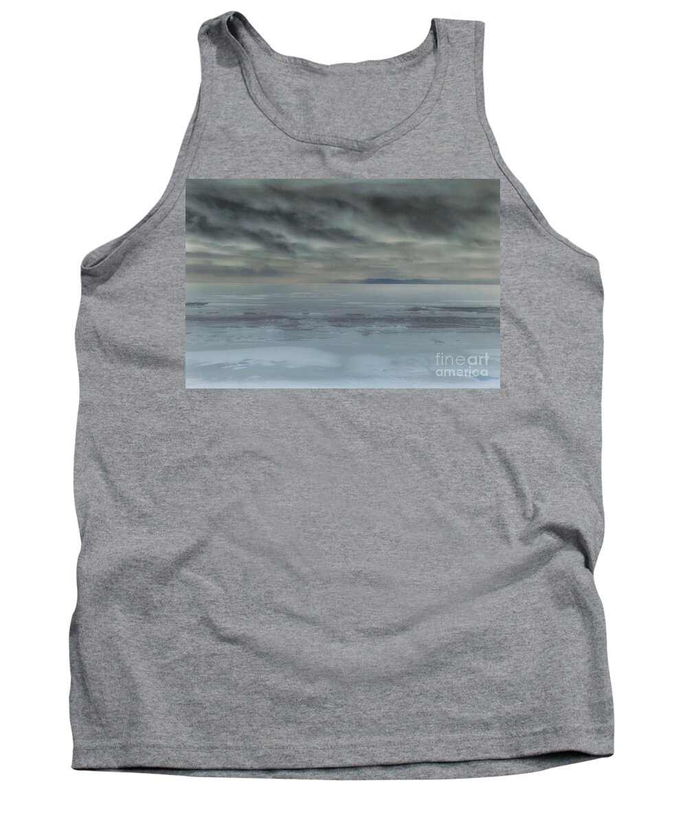 Water Tank Top featuring the photograph Gray Day by Lauren Leigh Hunter Fine Art Photography