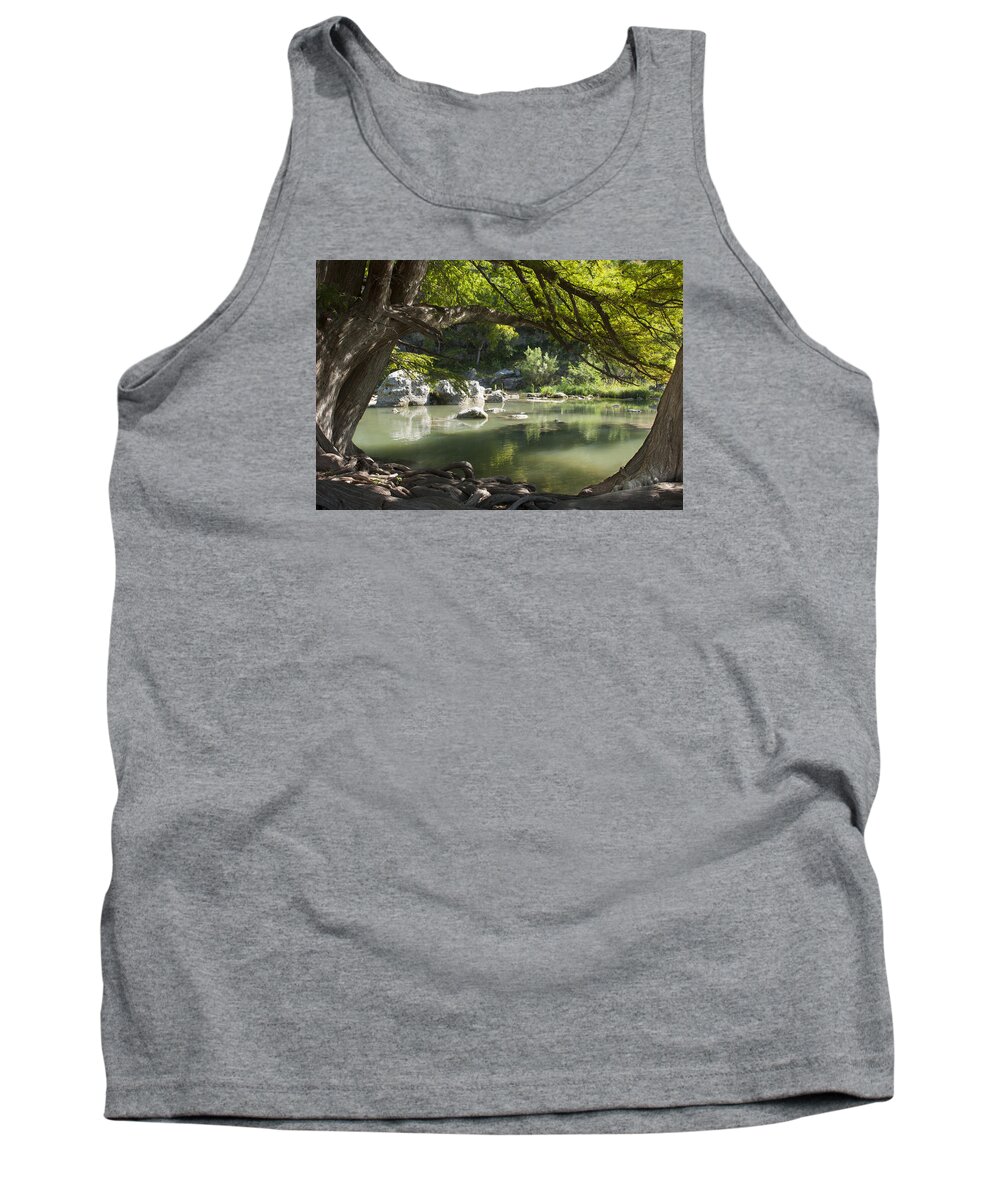 River Tank Top featuring the photograph Guadalupe River by Brian Kinney