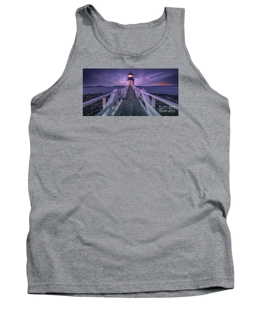 Landscape Tank Top featuring the photograph Guiding Light by Marco Crupi