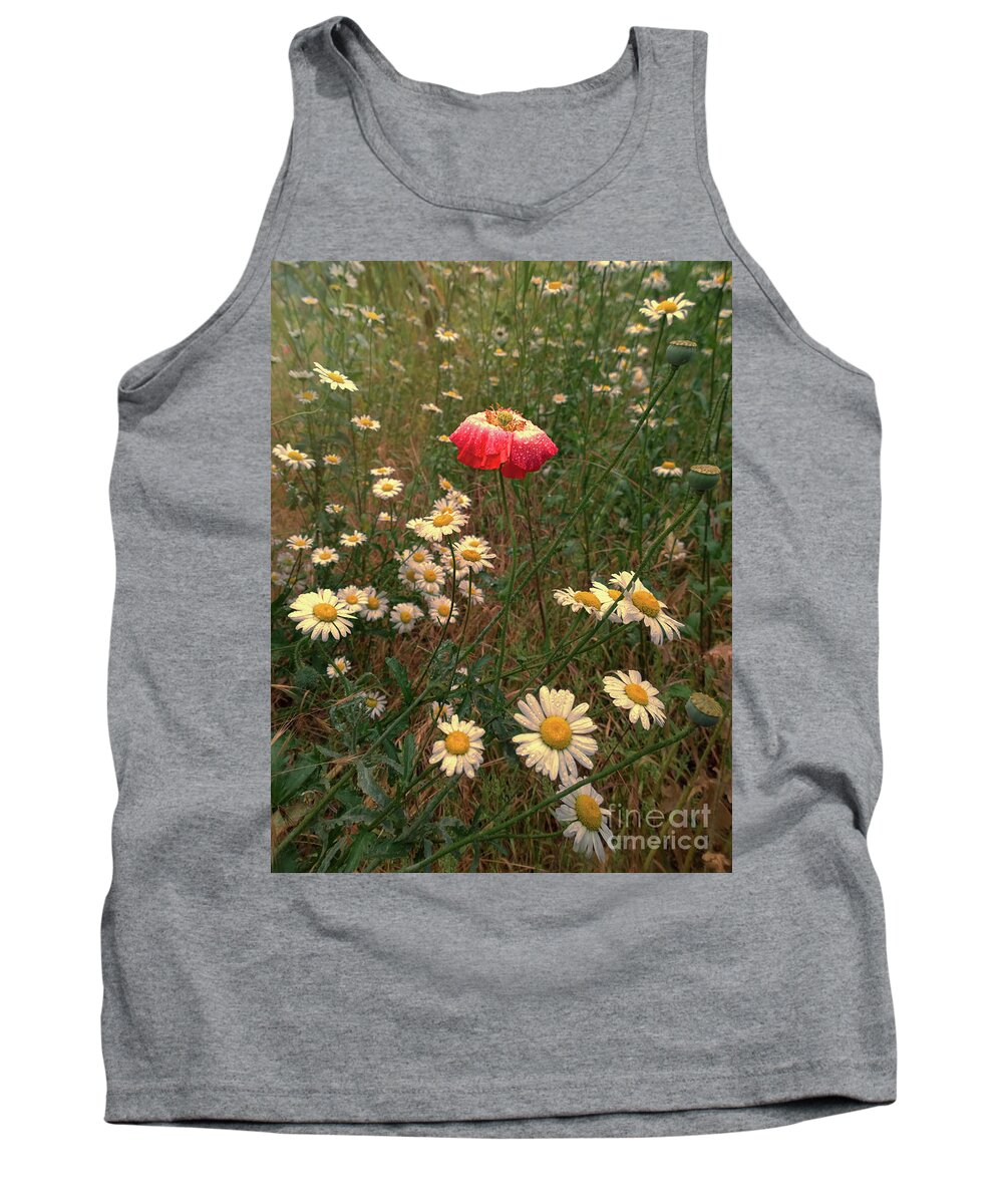 Poppy Tank Top featuring the photograph Gypsies Are Getting Married by Jasna Buncic