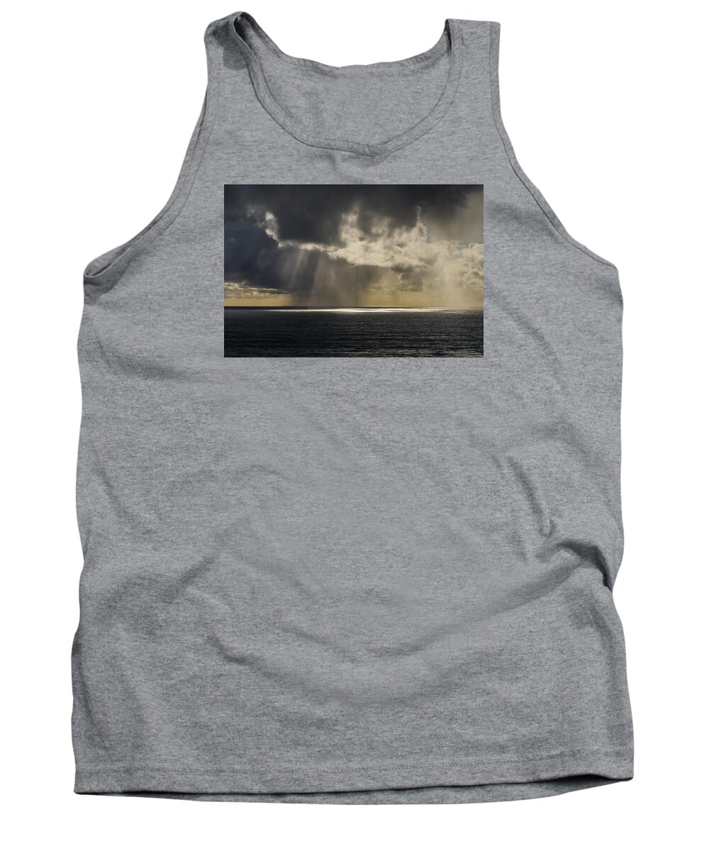 Clouds Tank Top featuring the photograph Hail at Sea by Robert Potts