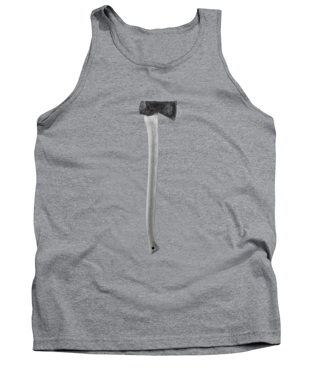 Axe Tank Top featuring the photograph Hand Forged Axe II by YoPedro