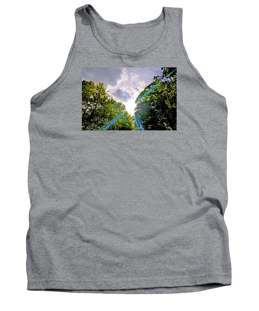 Forest Tank Top featuring the photograph Heaven Is Everywhere by Donna Petersen