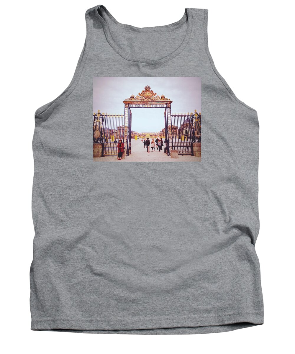 Travel Tank Top featuring the photograph Heaven's Gates by Ashley Hudson