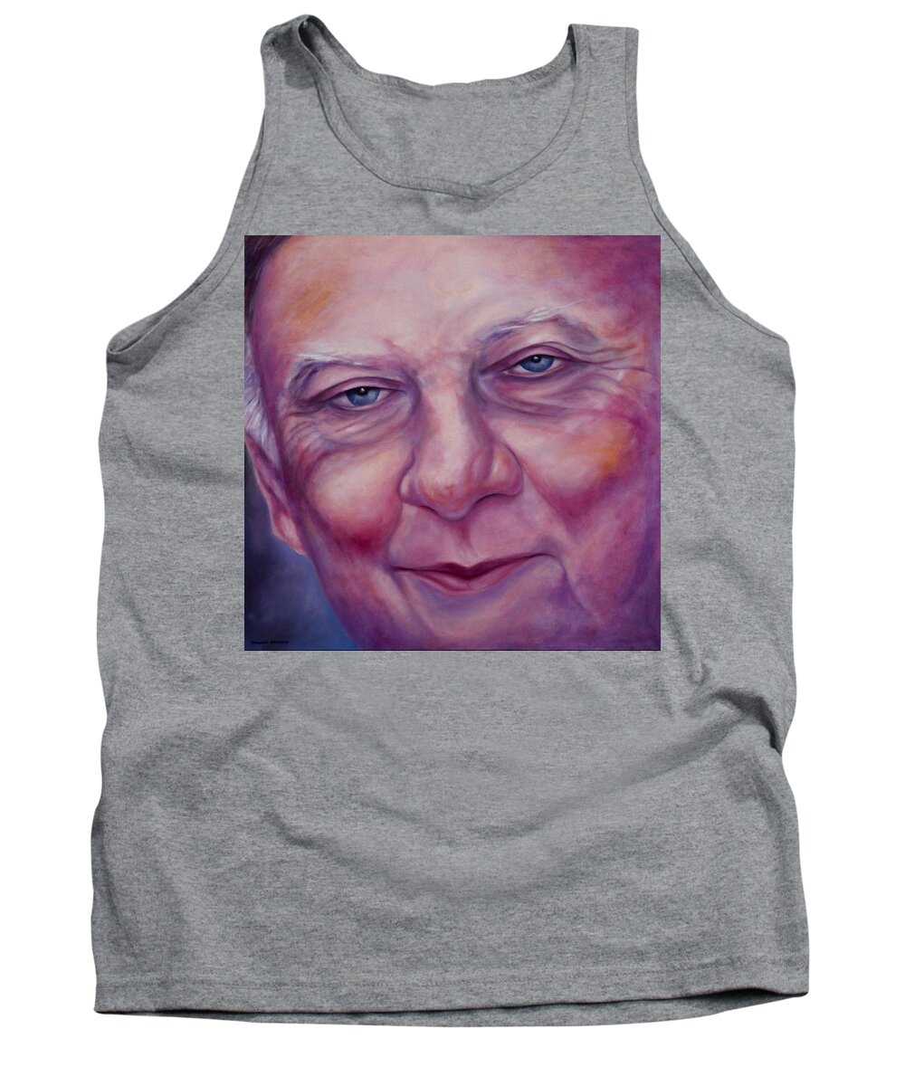 Man Tank Top featuring the painting Herman by Shannon Grissom
