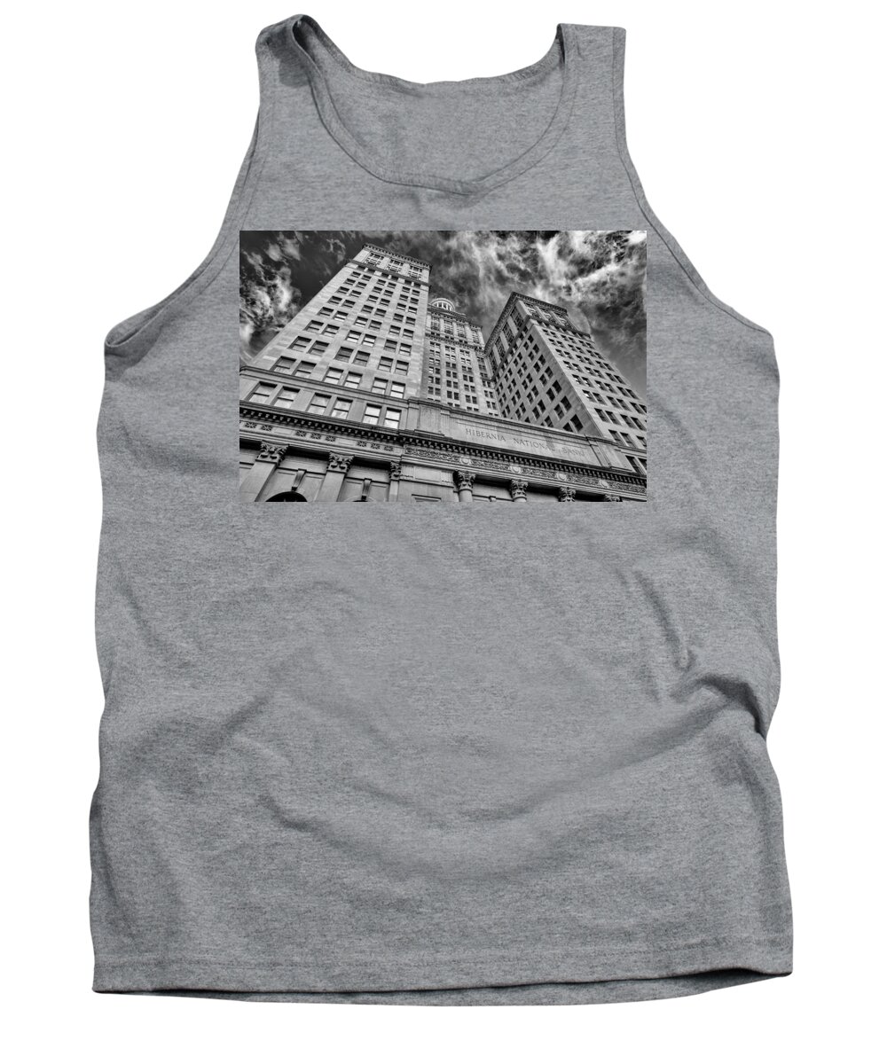 Architecture Tank Top featuring the photograph Hibernia National Bank by Raul Rodriguez