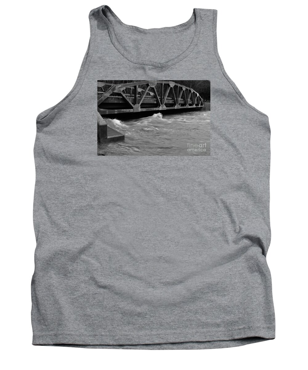 Flood Tank Top featuring the photograph High Water by Randy Bodkins