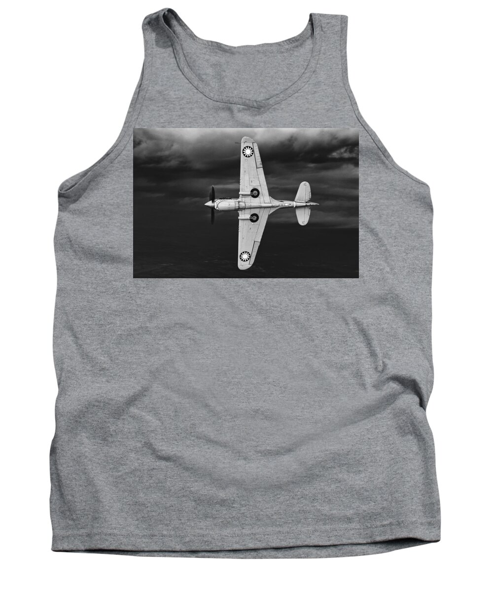 Curtiss Tank Top featuring the photograph Holding Back The Storm by Jay Beckman