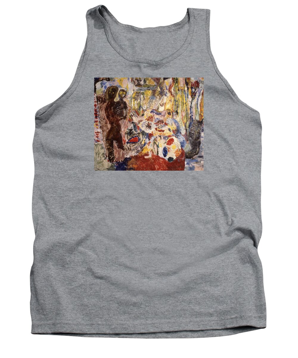 Painting Tank Top featuring the painting Home Sweet Home by Richard Baron