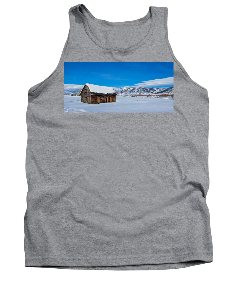 Mountain Tank Top featuring the photograph Homestead by Sean Allen