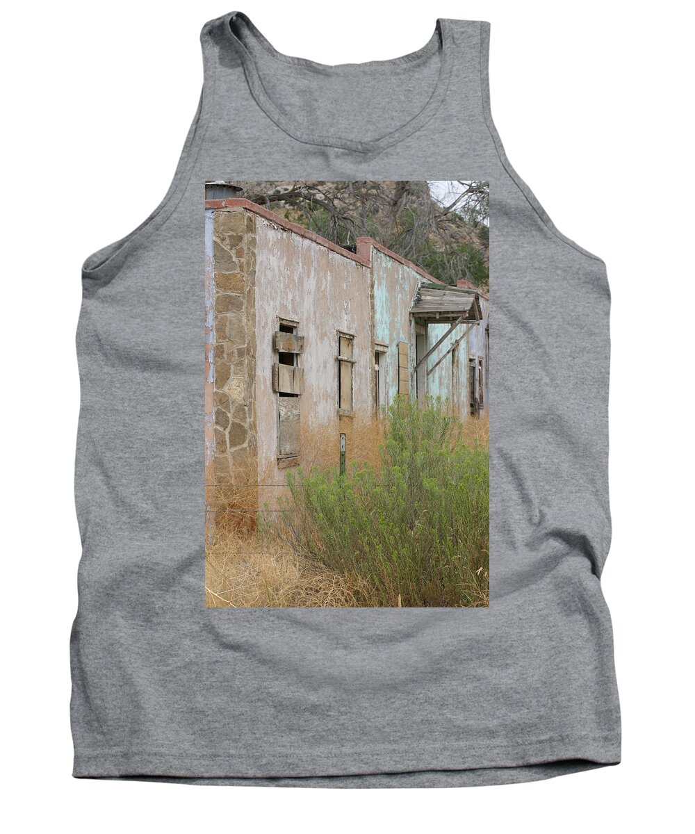 Hotel Tank Top featuring the photograph Hotel No-tell by Jeff Floyd CA