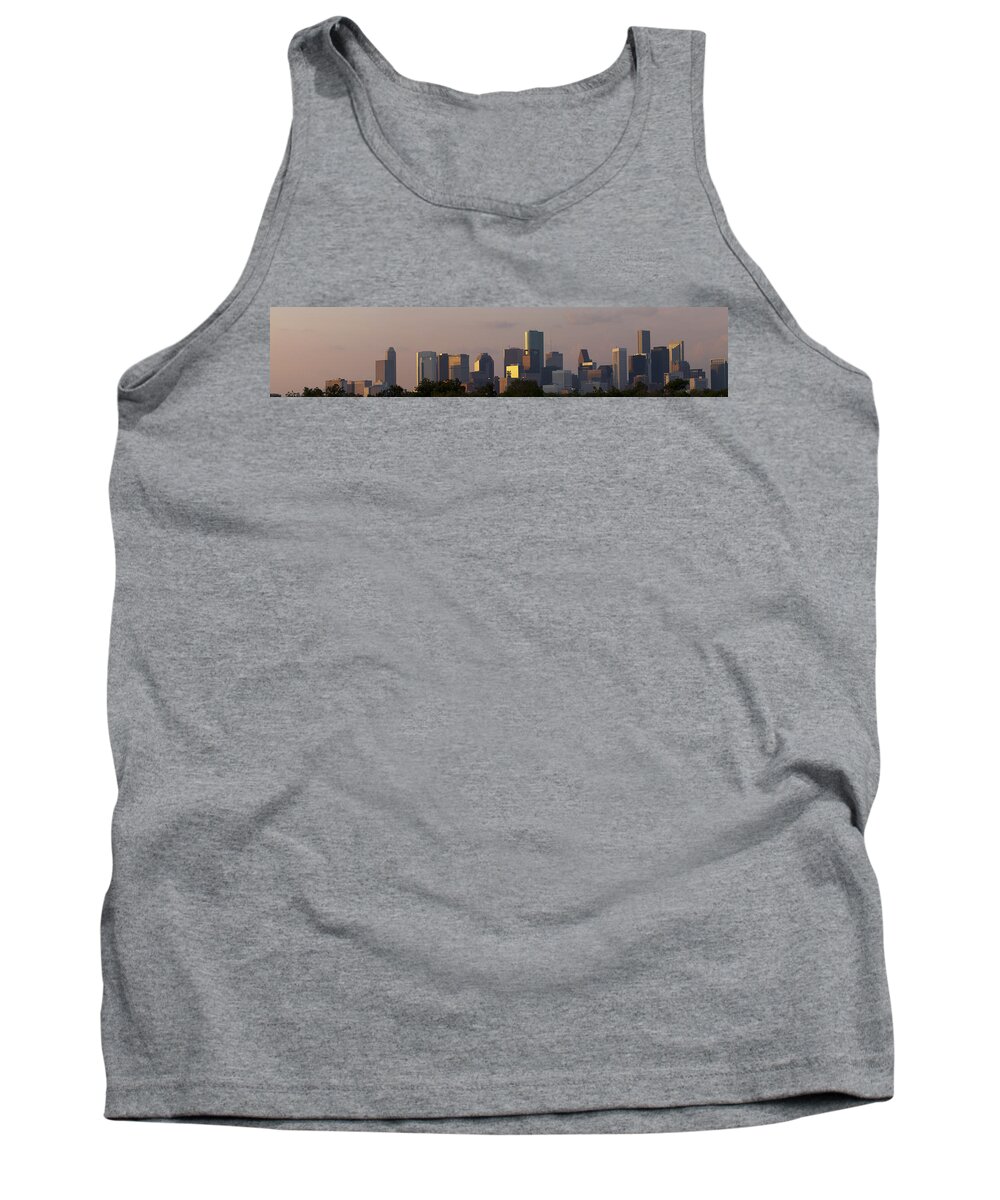 Houston Tank Top featuring the photograph Houston Sunset by Joshua House