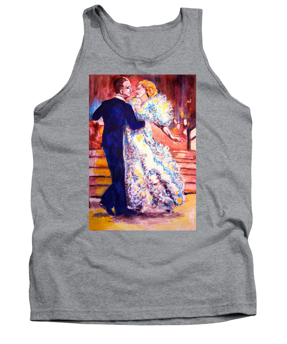 I'm In Heaven Tank Top featuring the painting I'm In Heaven by Seth Weaver