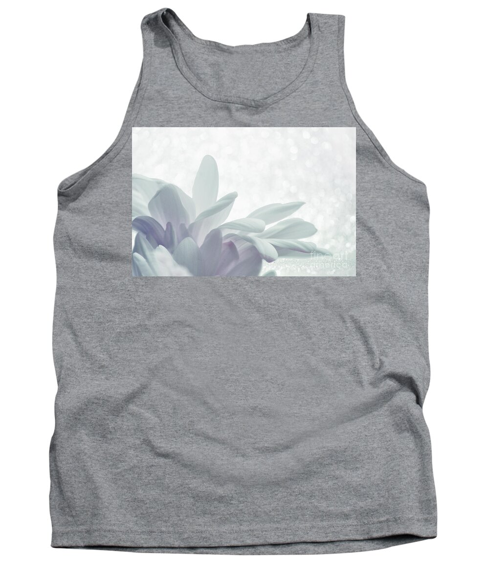 Petals Tank Top featuring the digital art Immobility - w01c2t03 by Variance Collections