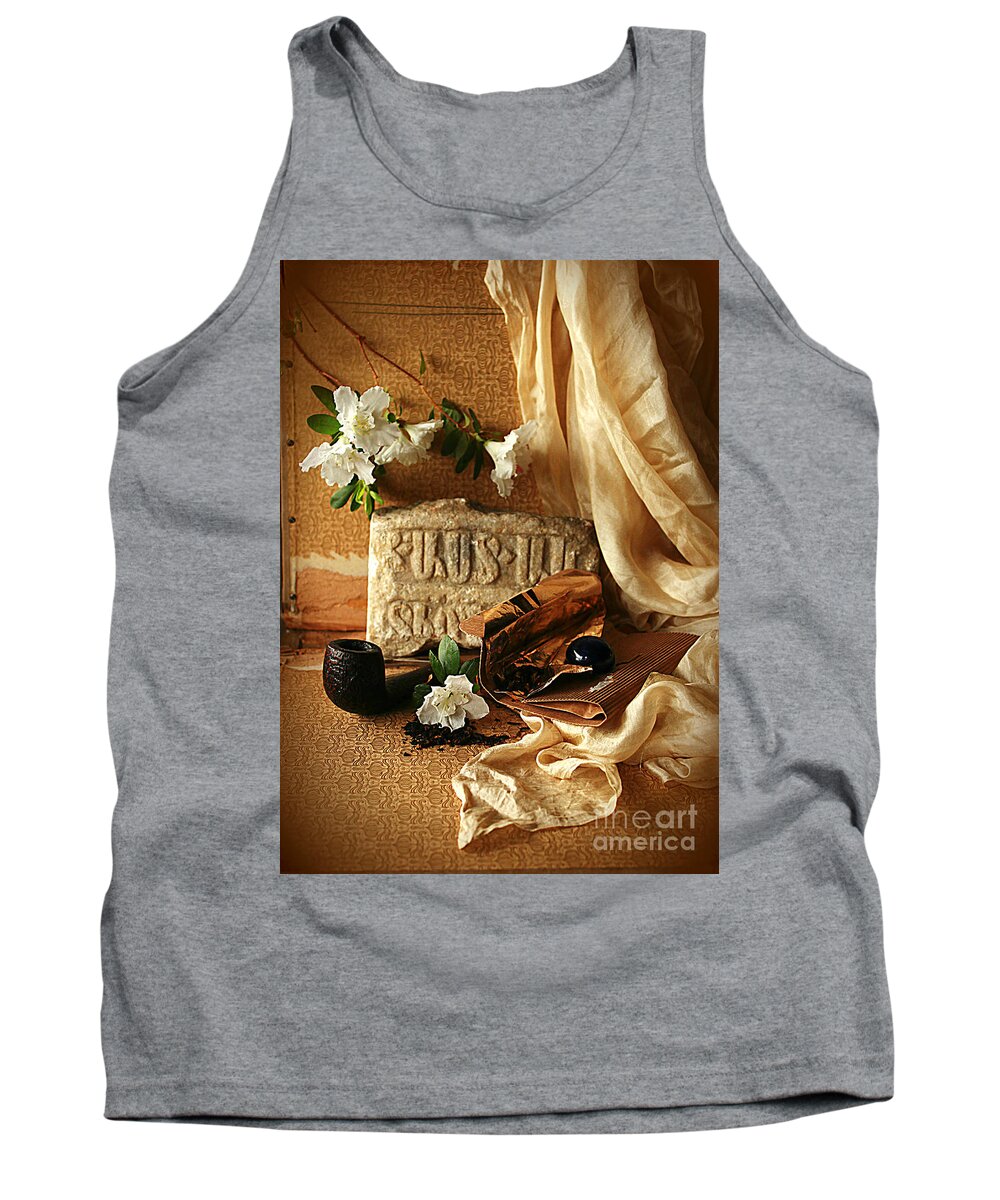 Still Life Tank Top featuring the photograph In Search of Lost Time II by Binka Kirova